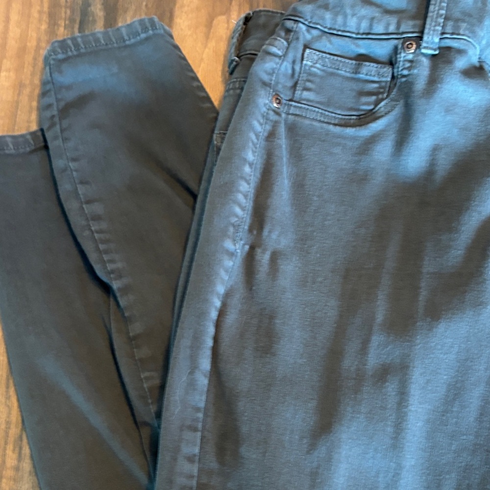 Maurices Skinny Jeans in Dark Teal/Blue